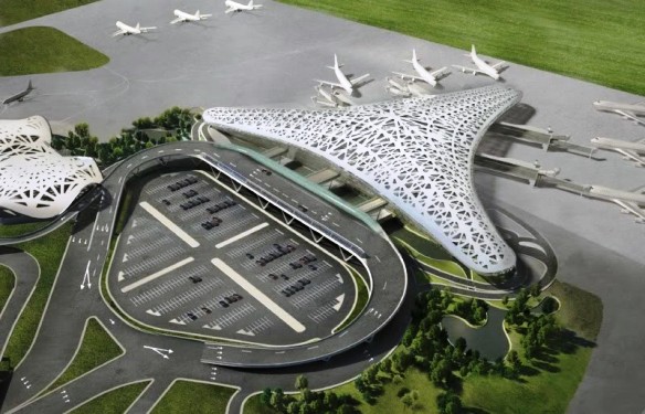 Новый терминал аэропорта в Баку