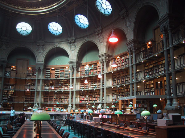 Национальный Библиотека Ришелье, Париж, Франция