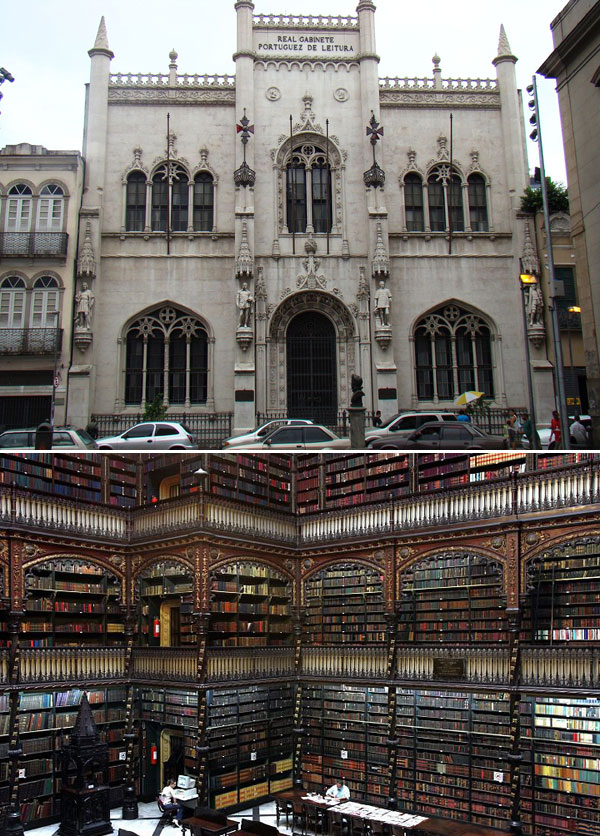 Королевский португальский читальный зал, Рио-де-Жанейро, Бразилия