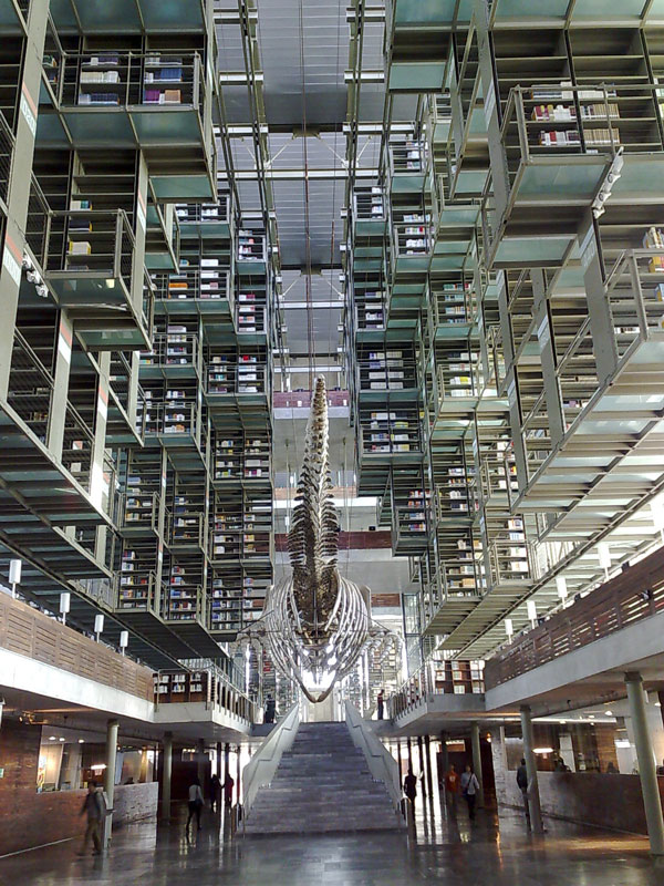 Библиотека Хосе Васконселос в Мехико, Мексика