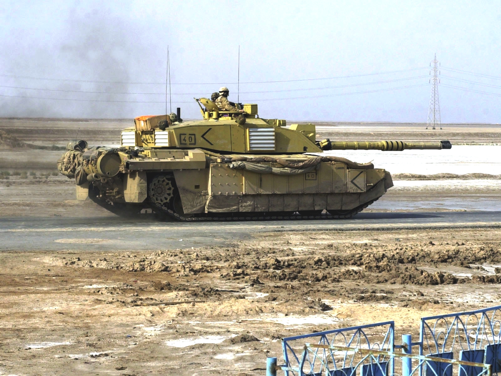 Основной боевой танк армии Великобритании - Challenger 2