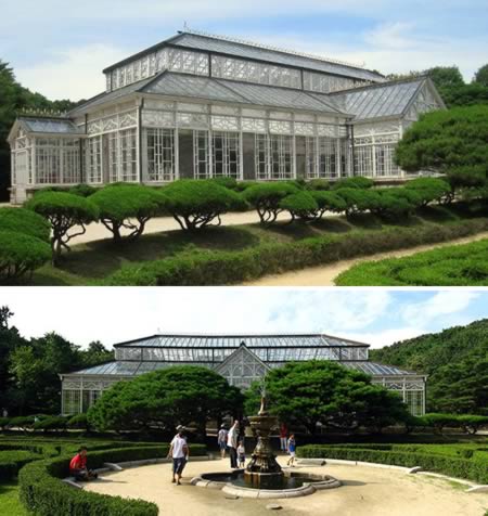 Теплица Ботанического сада Чхангёнгун