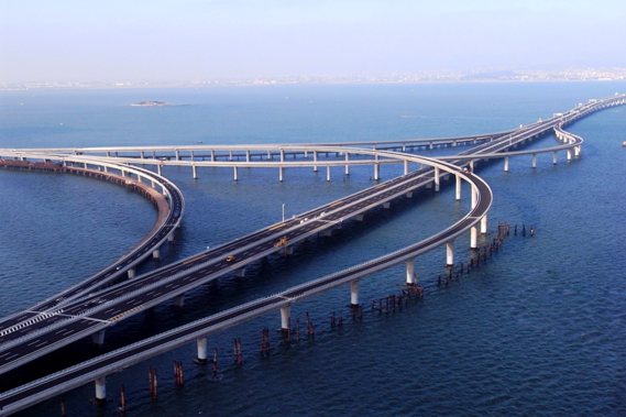 Циндаоский мост через залив
