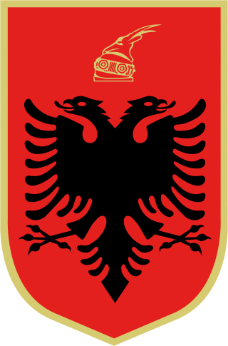 Государственный герб Албании