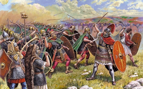 Воины Древнего Рима