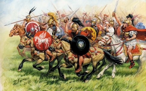 Древний Рим. Лига историков, кавалерия